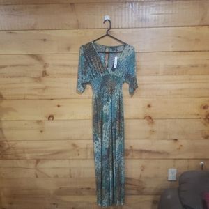 NWT 5th & Love Peacock dress